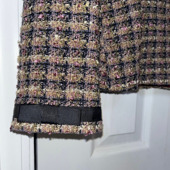 Vintage Requirements Blazer Women's Size 10 Button Up Tweed Career Jacket - Picture 3 of 5